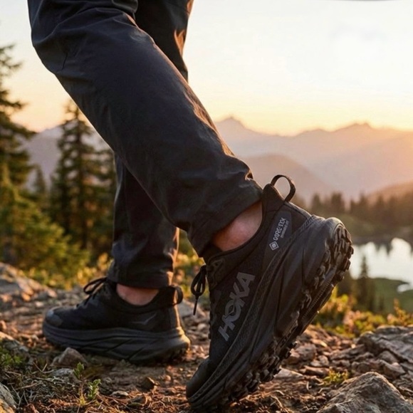 Hoka One One 🔥 Challenger ATR 7 Gtx Black Black 1134501F-BBLC Sneaker 11.5 NEW - Picture 3 of 7